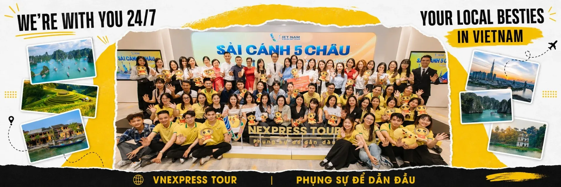 Vietnam Express Tour local team supporting travellers in Vietnam